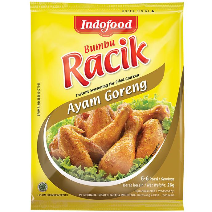 

BUMBU RACIK AYAM GORENG 1 KARTON