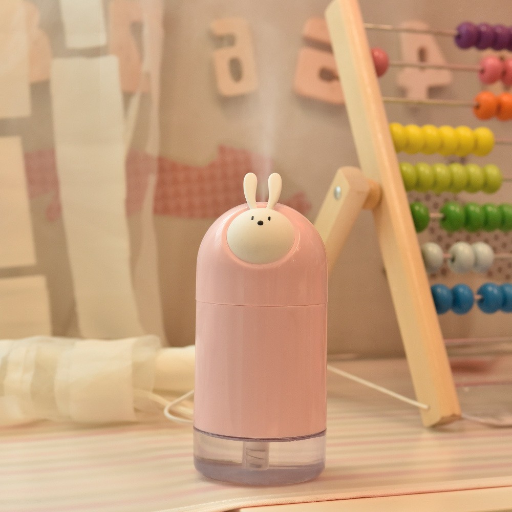 Bunny Brown Humidifier Purifier Diffuser Aromatherapy USB Portable Pelembab dan Penjernih Udara