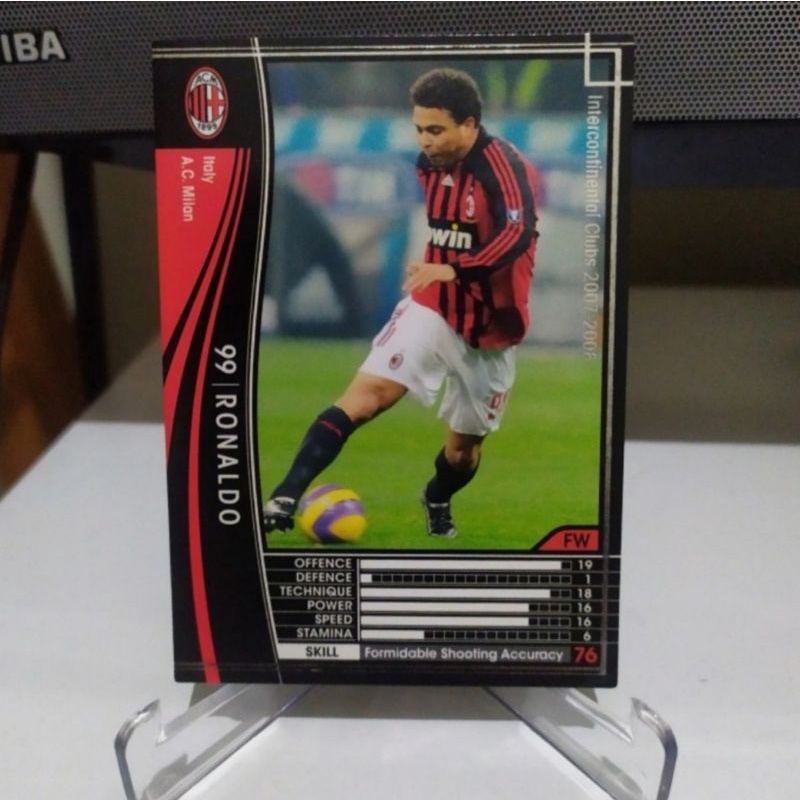 Ronaldo Gembrot #99 Milan - Kartu Bola Panini WCCF - Last History Phenomenal