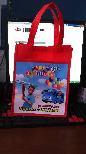 Tas Souvenir Ulang Tahun Anak Model Kantong-1