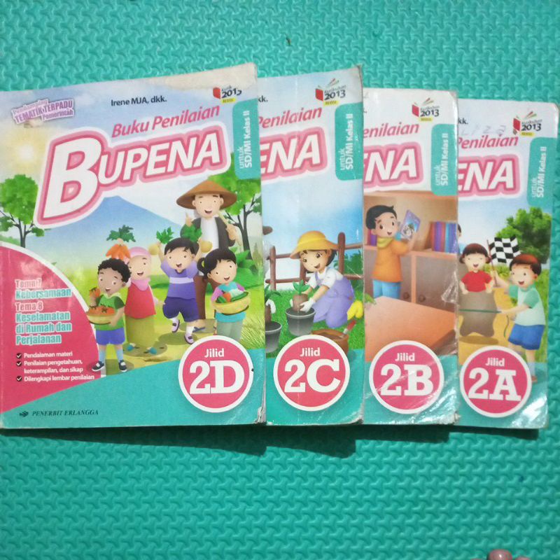 Jual BUKU bekas BUPENA SD/MI kelas 2 A,B,C,D | Shopee Indonesia