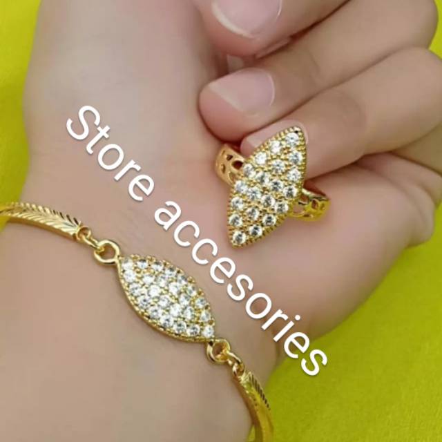 Gelang wanita markis free cincin markis