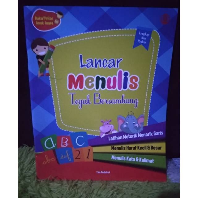 BUKU LANCAR MENULIS TEGAK BERSAMBUNG