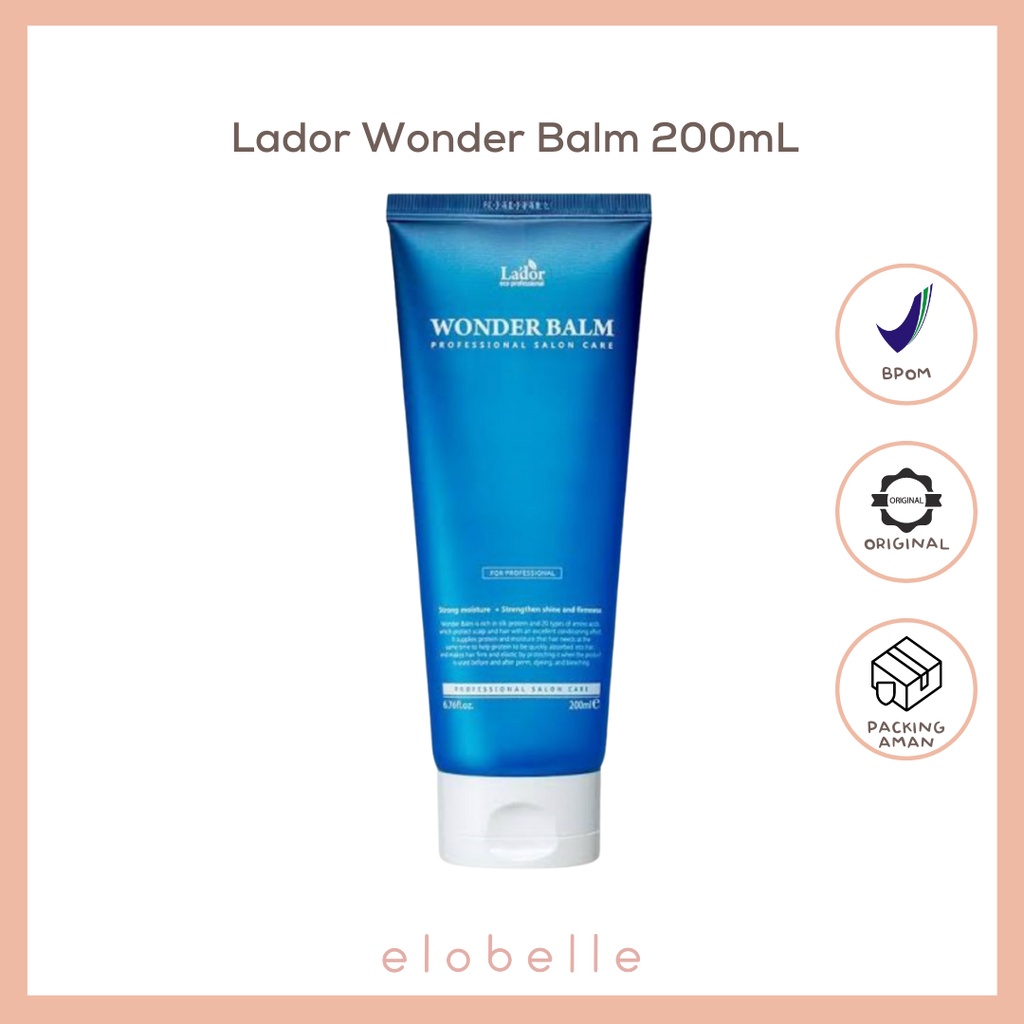 Lador Wonder Balm 200mL Wonder Series Strong Protein Supply / Lador Wonder Series / Lador untuk ramb