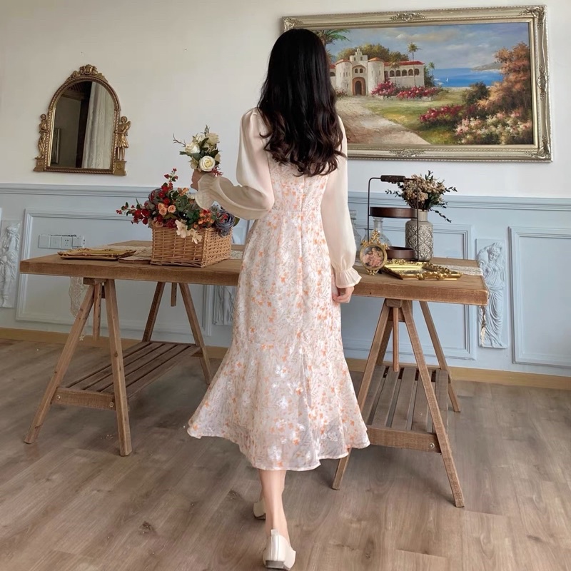 ( M59 )Dress Fairyfishtail Floral