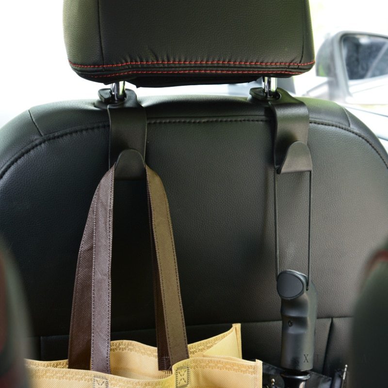 Hanger Hook Bahan Plastik Untuk Belakang Headrest Kursi Mobil