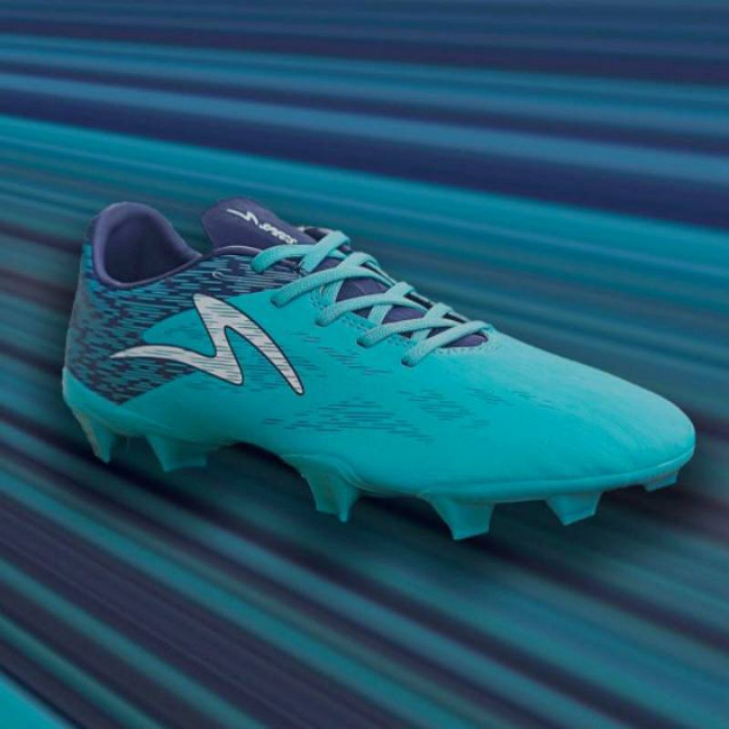 Sepatu Sepak Bola Specs Accelerator Alpha pro Fg Aqua Astral Aura White