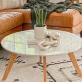 MEJA LESEHAN BULAT MEJA KOPI BULAT MEJA TAMU MINIMALIS TERLARISS...,,,,,