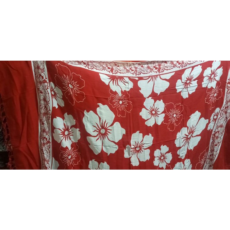 SALE Murah Kain Pantai Bali Motif Bunga Warna Cerah