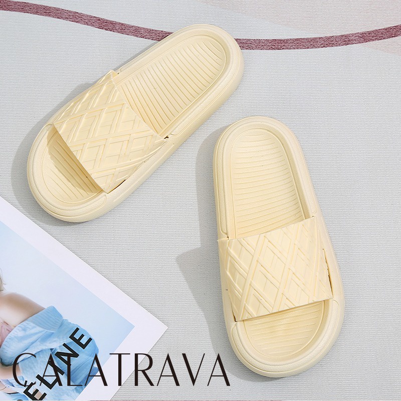 Sandal Selop Karet Wanita Calatrava Sendal Jelly Tebal Slop Cewek | 403