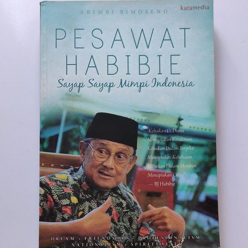 Jual Buku Biografi Original. Pesawat Habibie Sayap Sayap Mimpi ...