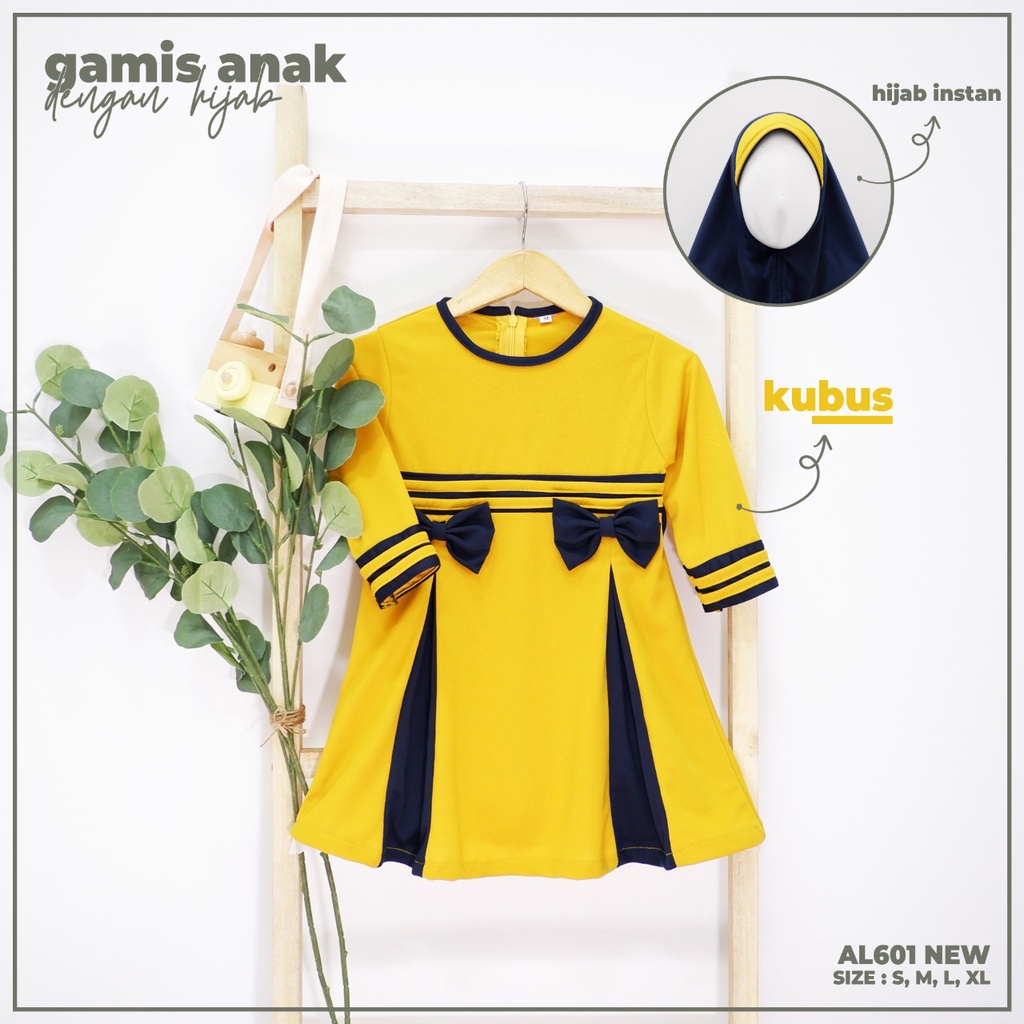Gamis Balita Perempuan - Gamis Anak Wanita Cantik - Gamis Bayi Wanita `1 Tahun - 3 Tahun-3