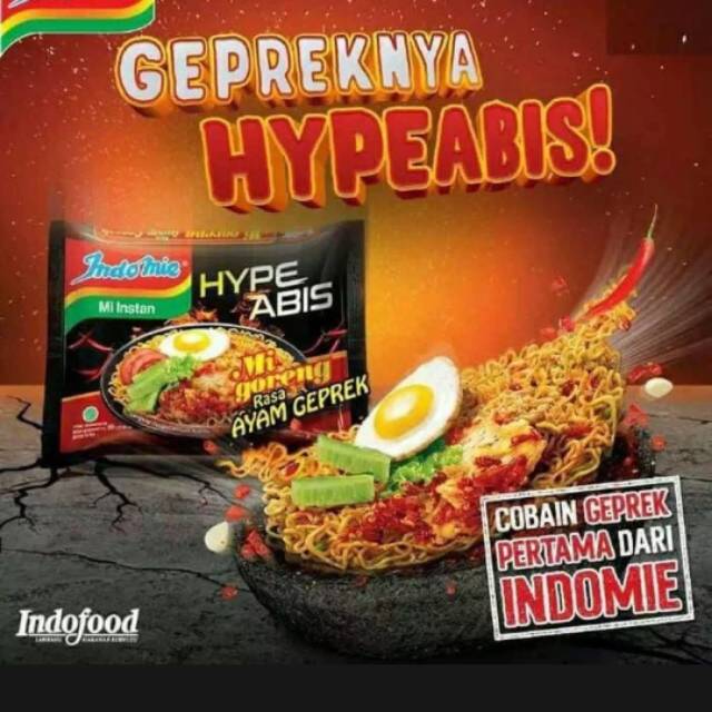 

Indomie Goreng Geprek Hype Abis