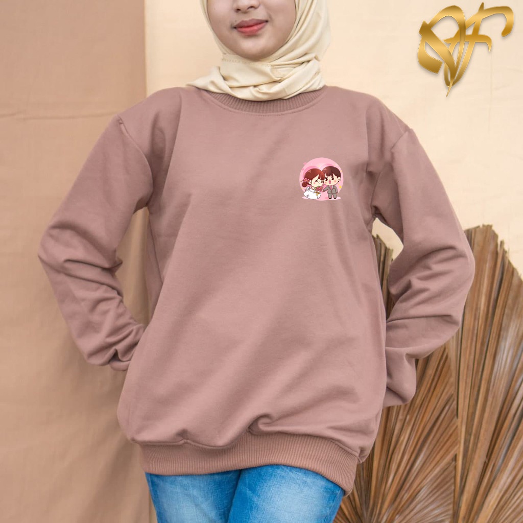 🅳🅵 Happy Wedding  Sweater Unisex | Dhea Fashion