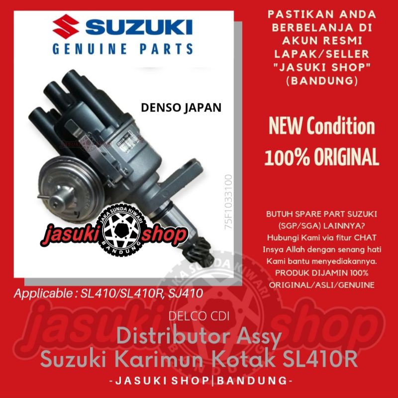 Distributor Assy Delco Delko CDI Suzuki Karimun Kotak Jimny Katana SJ410 SL410 Asli Ori Original SGP