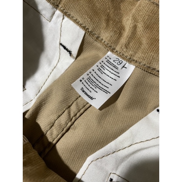 Transworld Celana Corduroy Panjang Legular Fit Khaki