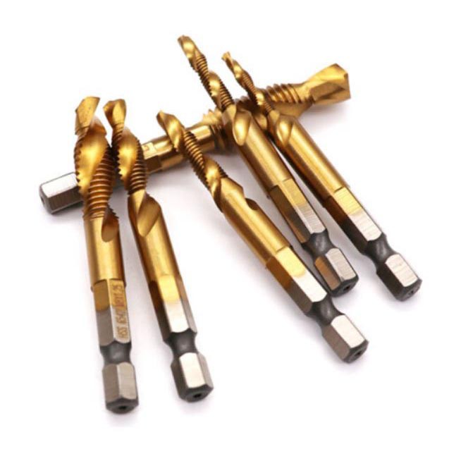 Mata Bor Drill Bit Countersink 6 PCS WALFRONT HSS M3-M10