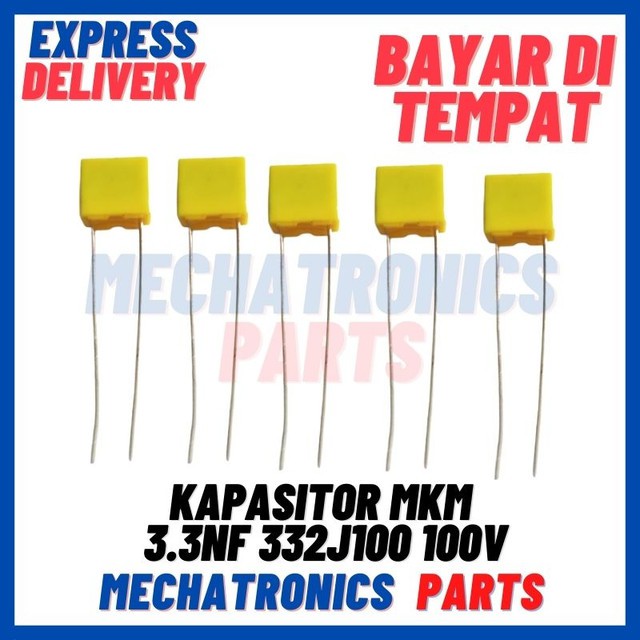 [PAS-9675] KAPASITOR MKM 3.3NF 332J100 100V