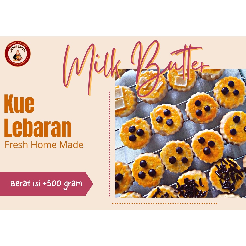 

KUE MILK BUTTER COOKIES