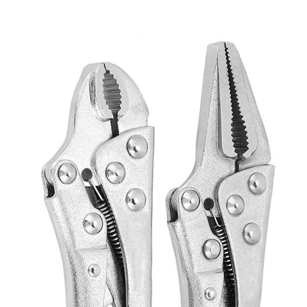 (100% BARANG ORI) Tang Multifungsi Pliers Manual Pressure Mouth C Type 5 Inch L100