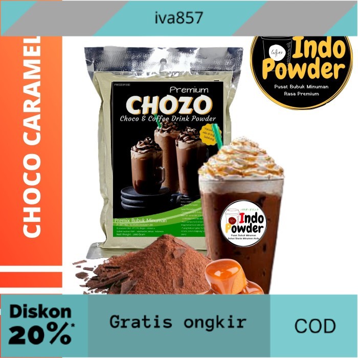 

PROMO Bubuk Minuman CHOCO CARAMEL 1Kg - Bubuk CHOCO CARAMEL 1Kg GRATIS ONGKIR