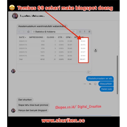 Script AGC Shuriken By Dojo - Jamu Kuat Adsense Blogger | Full Update | Auto Generate Content | Bot | Website | Internet Marketing | Blog | Shuriken