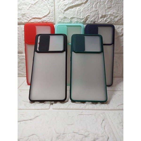 (MH)-SAMSUNG A52 SOFT CASE DOVE PENUTUP CAMERA SLIDING KAMERA