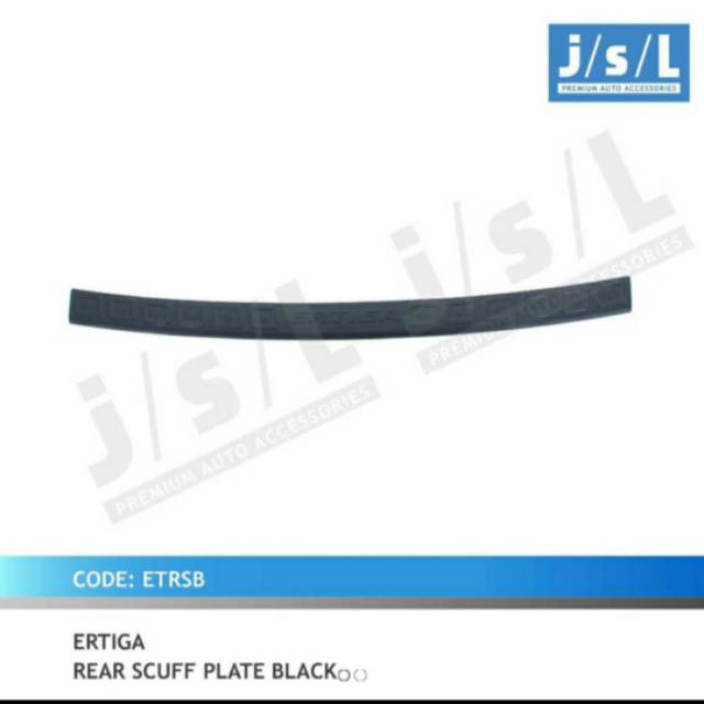 Sillplate belakang Ertiga lama hitam jsl