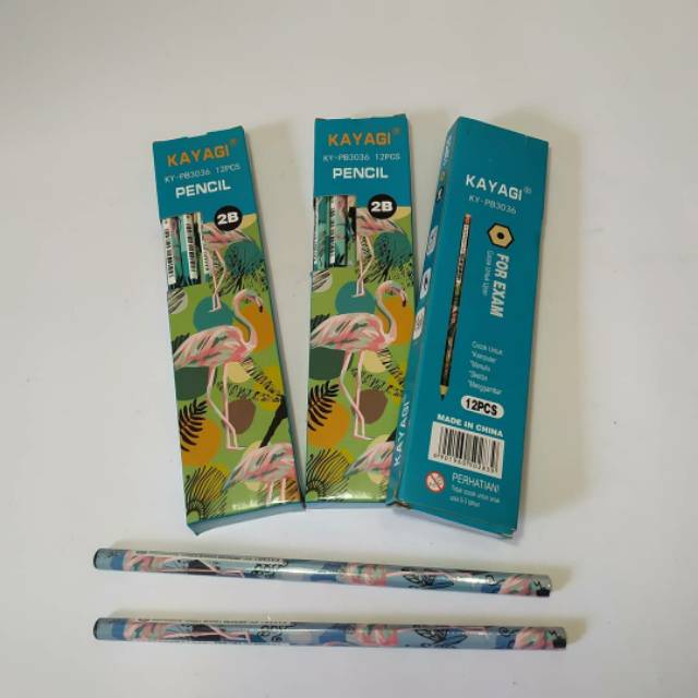 

Pensil 2B Kayagi KY- PB3036 Flaminggo 1 pack