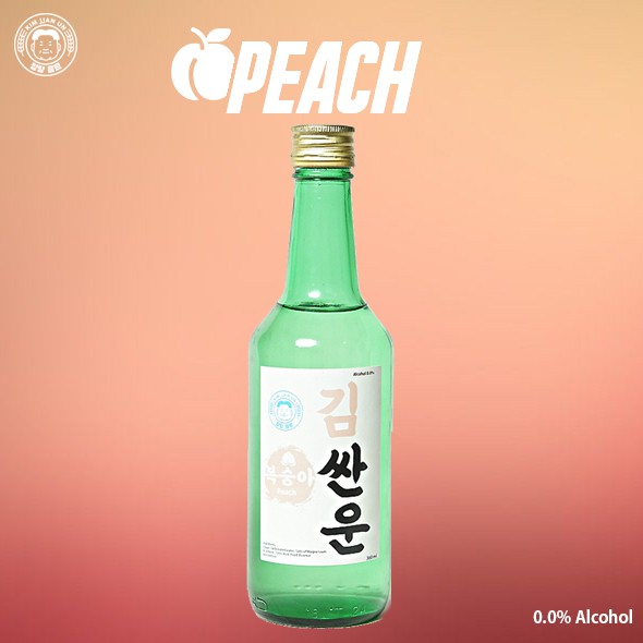 

Soju Halal Rasa Peach Kim JJan Un (Sparkling Water)