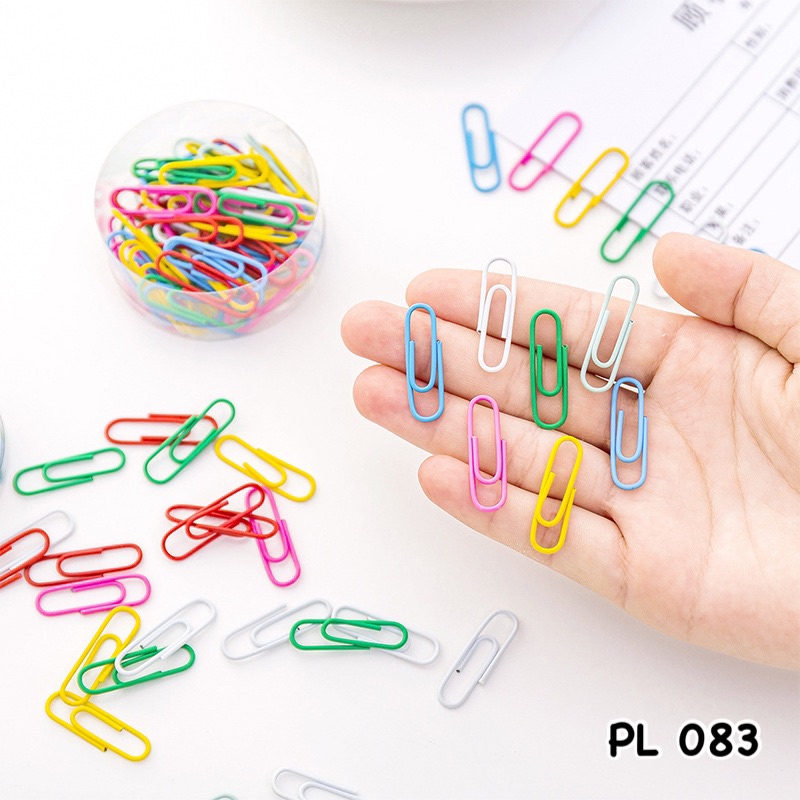 

PL 083 | PAPER CLIP WARNA WARNI | 50 pcs
