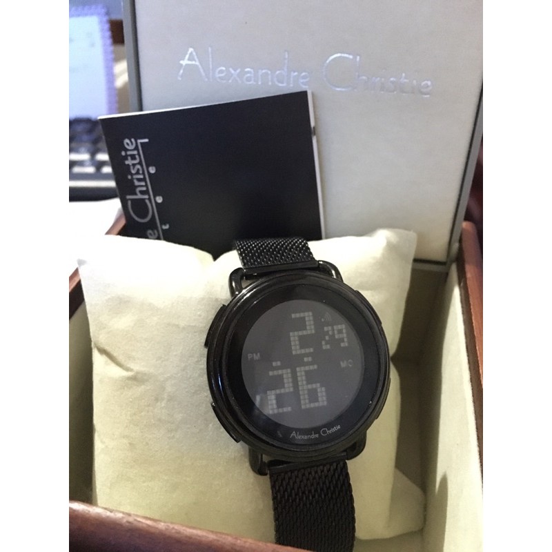 ALEXANDRE CHRISTIE AC 9227 DIGITAL FULLBLACK Preloved