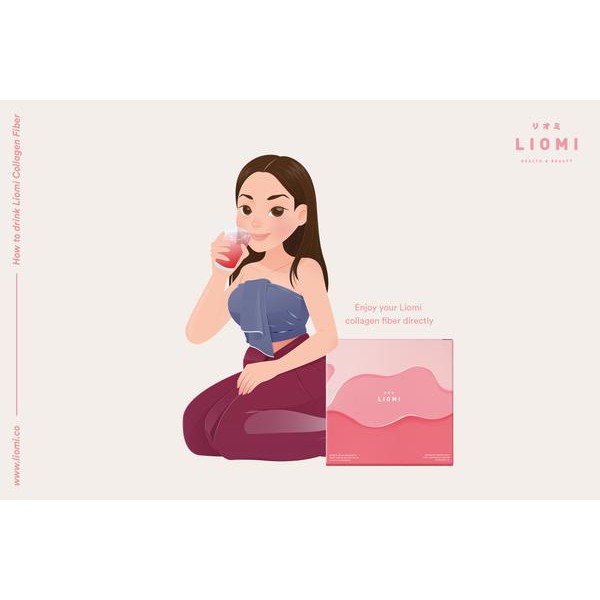 Liomi Premium Collagen Fiber Powder Free Shaker