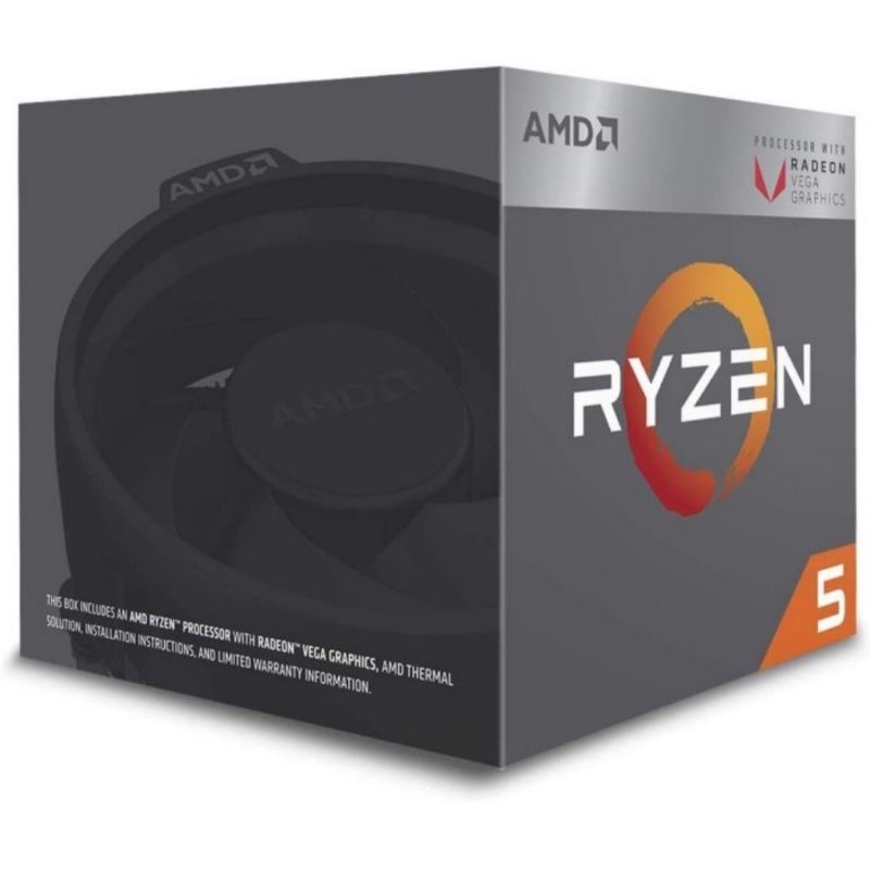 Processor AMD Ryzen 5 2400G Bekas [STOK KOSONG]