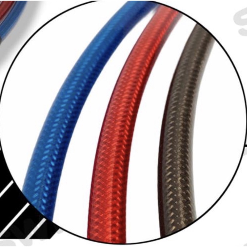 Selang Rem SWITS 65cm 100mm Warna Original Universal Banjo Lurus Non PSI Blak Red Blue  FOURSIX_46