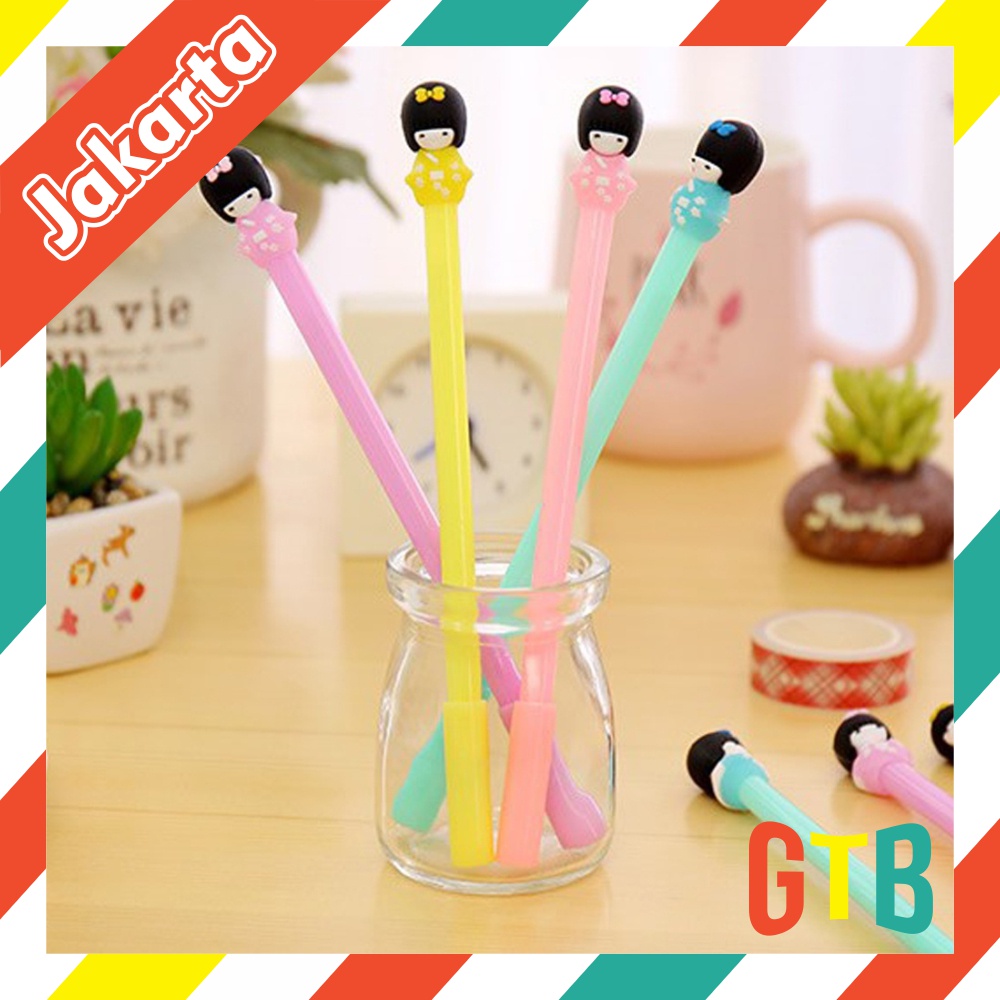 

❤GTB❤ Pulpen Bentuk Kunci Alat Tulis Unik Pulpen Gel Permen Pena Boneka Lucu S042