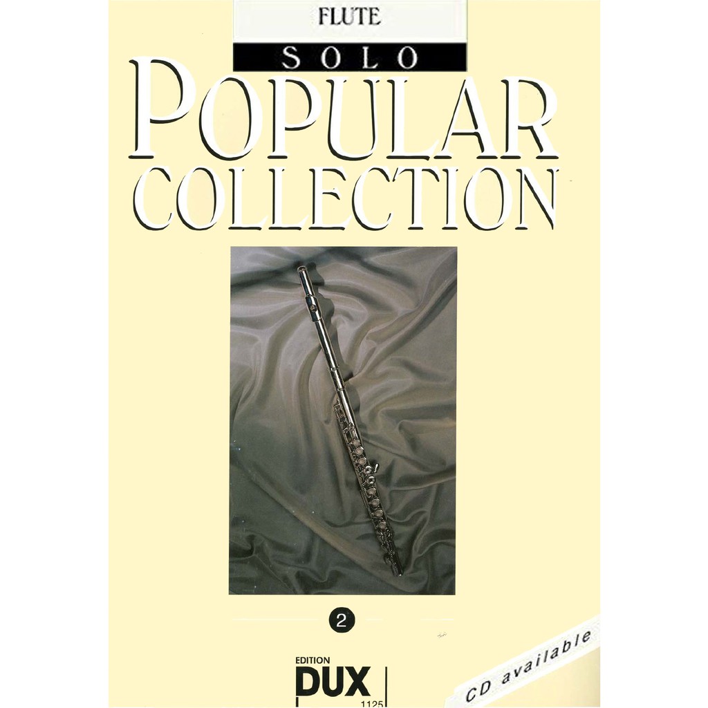 Buku Flute Solo Popular Collection 2, Include CD
