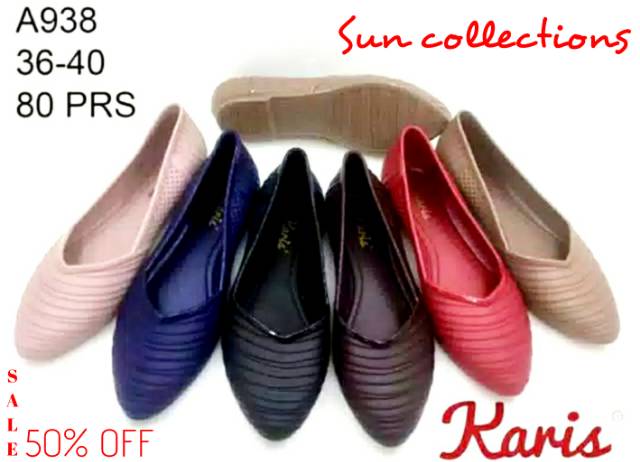 Flatshoes Rajut Wanita Karis A938-1 Import