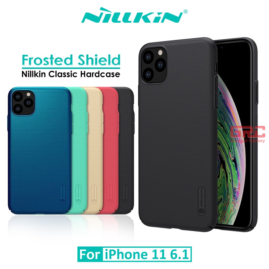 Hard Case Apple iPhone 11 6.1 Nillkin Frosted Shield Casing Original