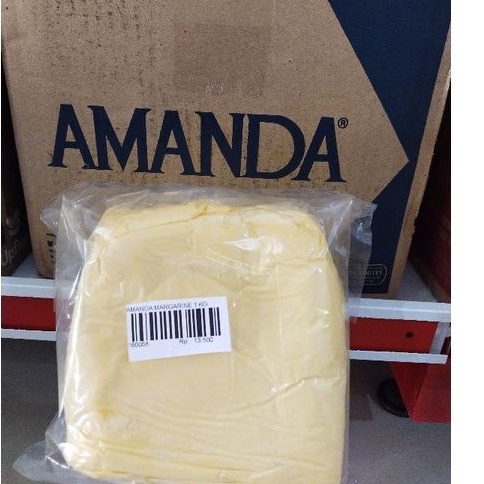 

Amanda Margarine krim 1 kg repack