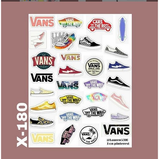 

STIKER TUMBLR VANS X-180