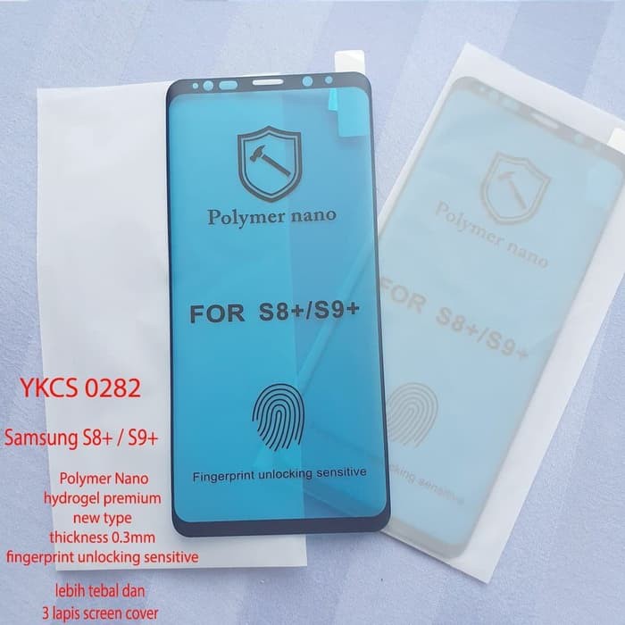 TEMPERED GLASS POLYMER NANO FULL LEM FOR S8.S8+.S9.S9+.S10.NOTE 8.9.10.HUAWEI MATE 20 PRO.P30 PRO