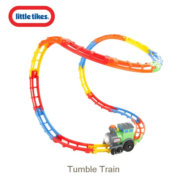 Little Tikes Tumble Train Mainan Kereta Api Track Set