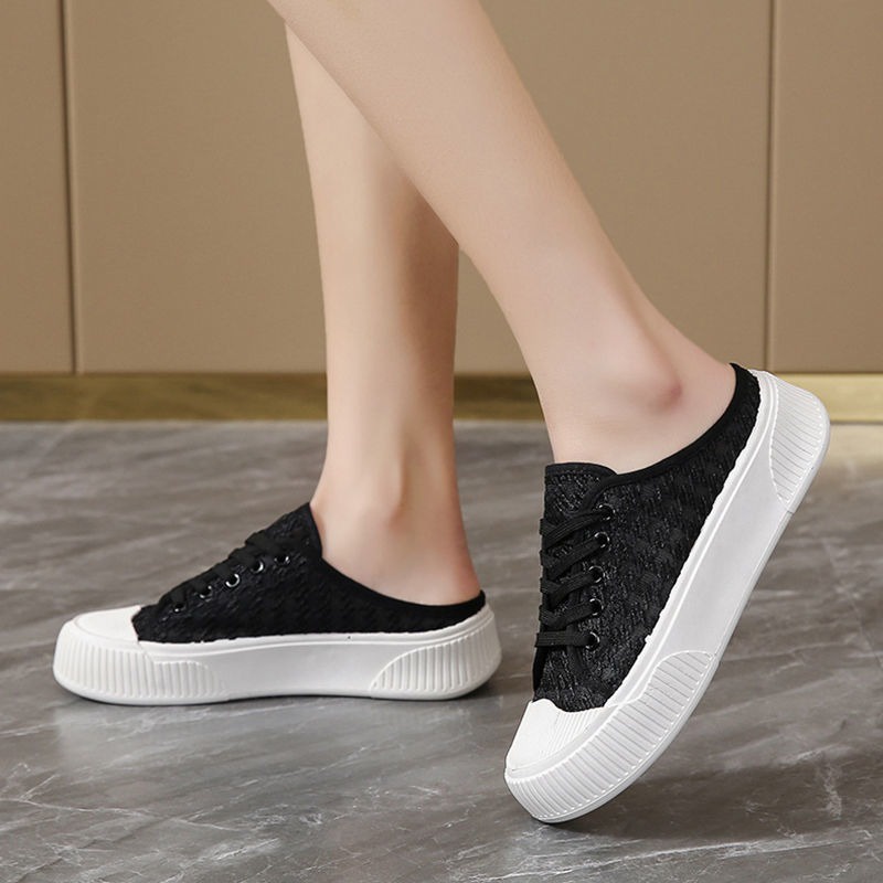 Sepatu Sandal Fashion Wanita Import Cantik Sepatu Sendal Cewek Korea Slip On Perempuan Kekinian SD-089