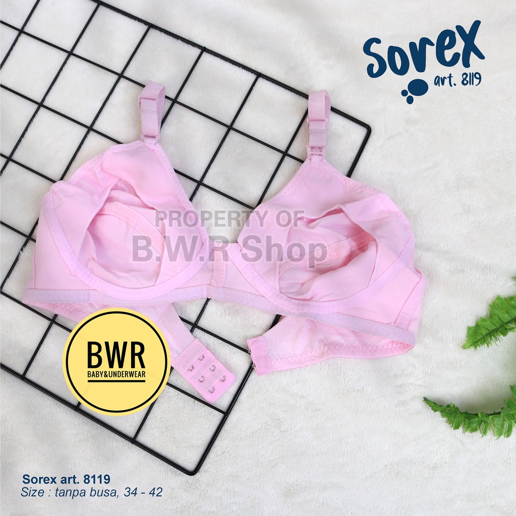 8119 | BH Menyusui Sorex 8119 | Bra Sorex Ibu Hamil | Pakaian Ibu Hamil | Nursing Bra - Bra