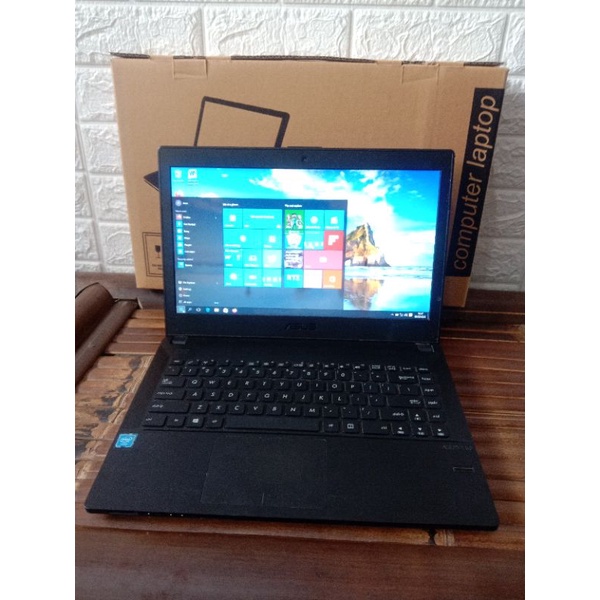 laptop asus semi slim Celeron  N 3060 generasi 3 second HDD 500 gb-6