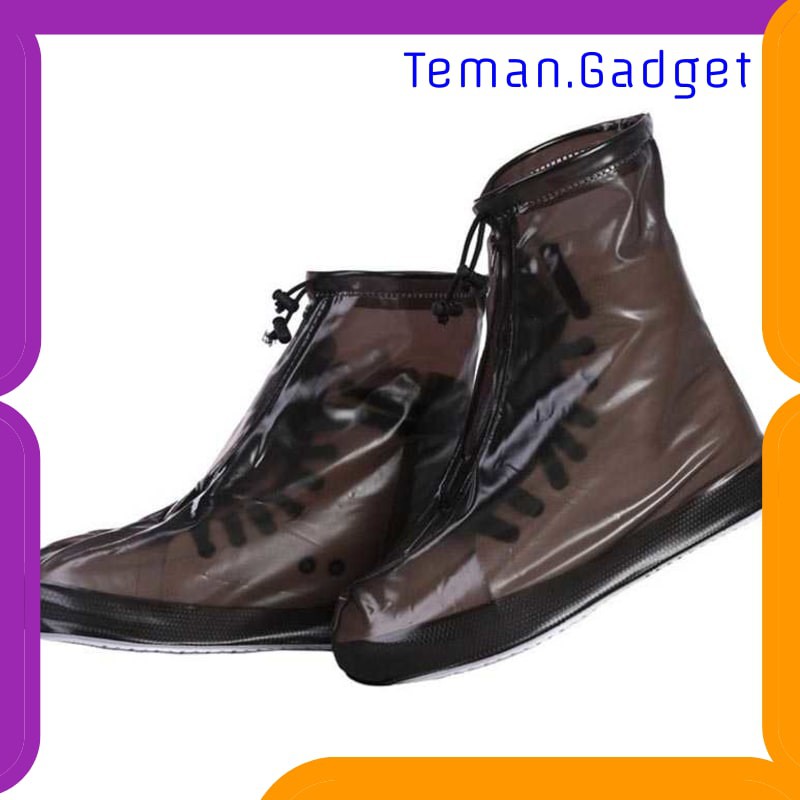 TG-FC034 GIANTEX Cover Hujan Sepatu Waterproof Semi Transparent - Z-D203-1