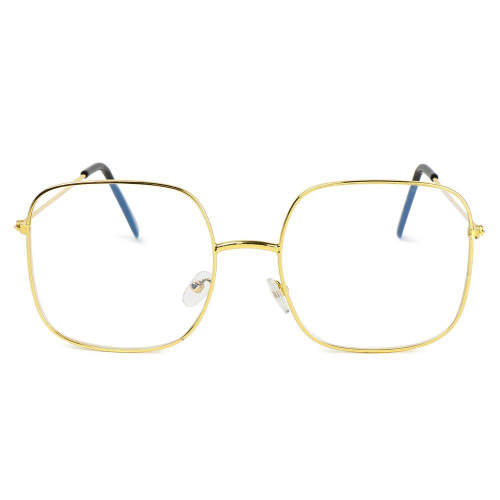 Lily Kacamata Anti Blue Light Wanita Fashion Anti-UV Unisex Perlindungan Radiasi Oversized Eyeglasses