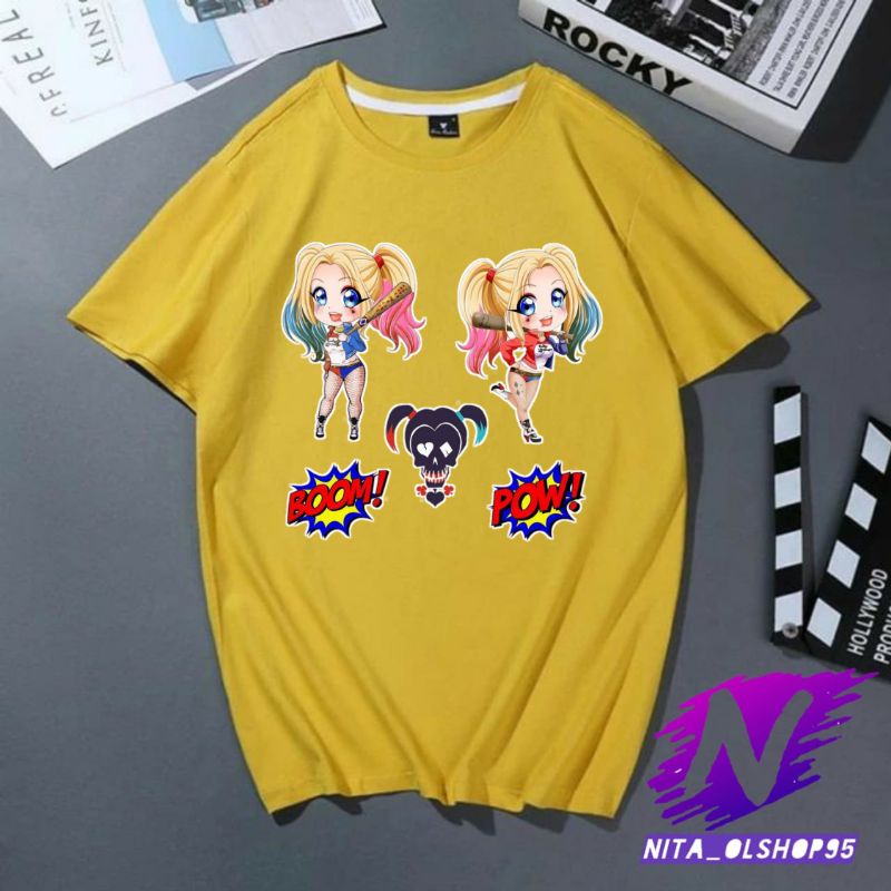 baju anak harley quin suicide squad chibi terbaru