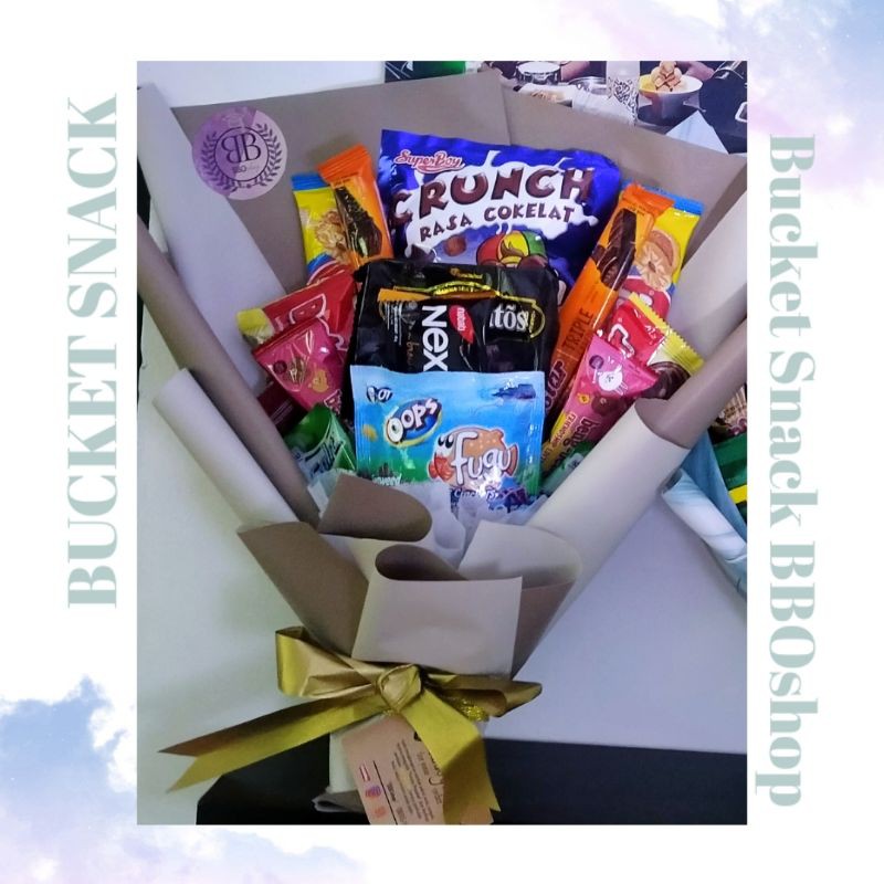 

bucket snack random hadiah wisuda hadiah ulang tahun bboshop